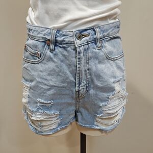 Signatures Distressed Denim Women Shorts